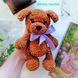 Вязаная игрушка ручной работы "Маленькая собачка" I-010 фото 3