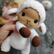 Вязаная овечка &ndash; мягкая игрушка ручной работы, созданная с любовью I-062 фото 2