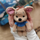 Вязаная игрушка ручной работы "Крошик Ру" - герой повести "Винни Пух" (под заказ) I-043 фото 2